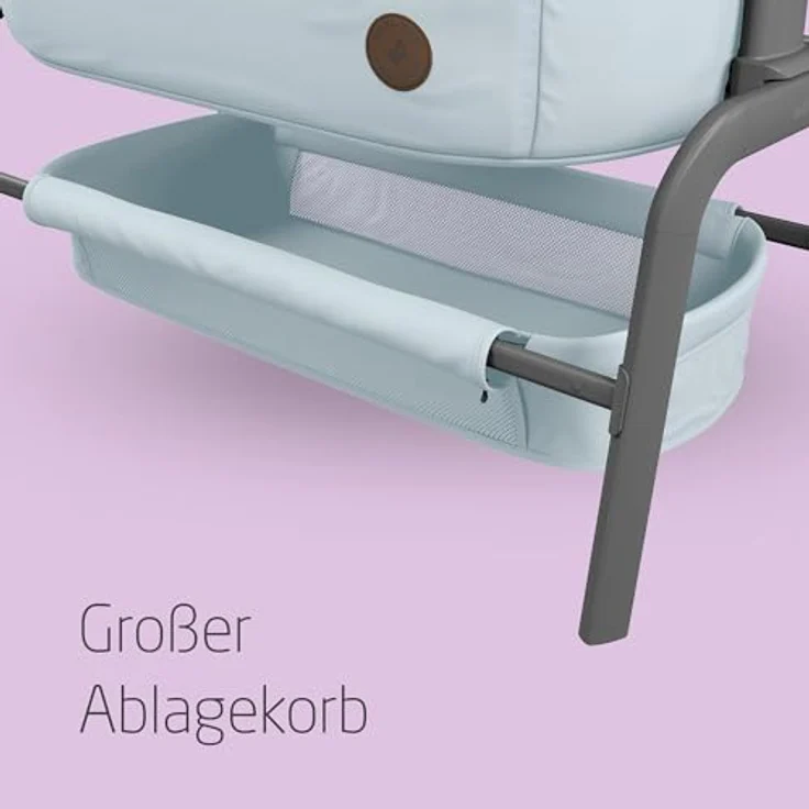 Maxi-Cosi Babybett/Beistellbett Iora, Essential Grey – Bild 7