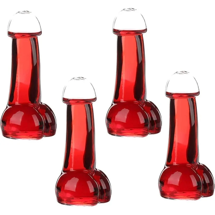 Weinglas lustig kreative Cocktailgläser für Bier Saft 2er Set – Bild 7