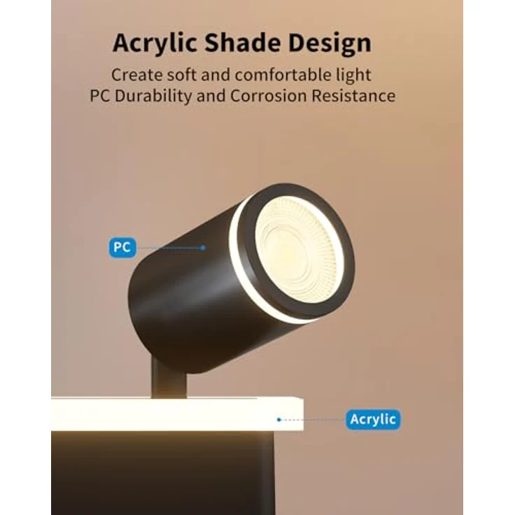 LVWIT LED Deckenstrahler Schwarz, LED Deckenlampe 3 Flammig Rund, Srahler Deckenleuchte GU10 Deckenlampe Spot, Modern Deckenspot Lampe für Küche, Wohnzimmer, Ohne Leuchtmittel – Bild 3