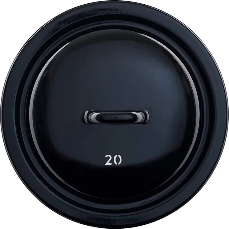 Riess Deckel aus Emaille 20 cm Riesen & Zwerge