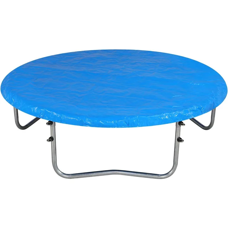 Monzana Trampolin Abdeckung reißfest UV-beständig Wetterschutzplane Trampolinschutz Abdeckplane Regenabdeckung 366cm - blau