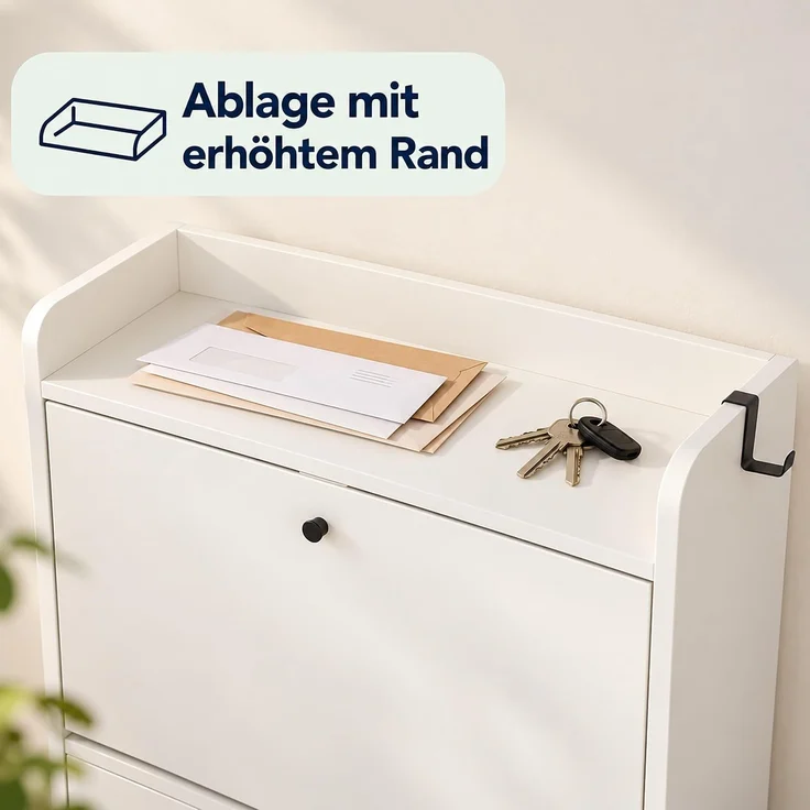 Relaxdays Schuhkipper 2 Fächer – Bild 8