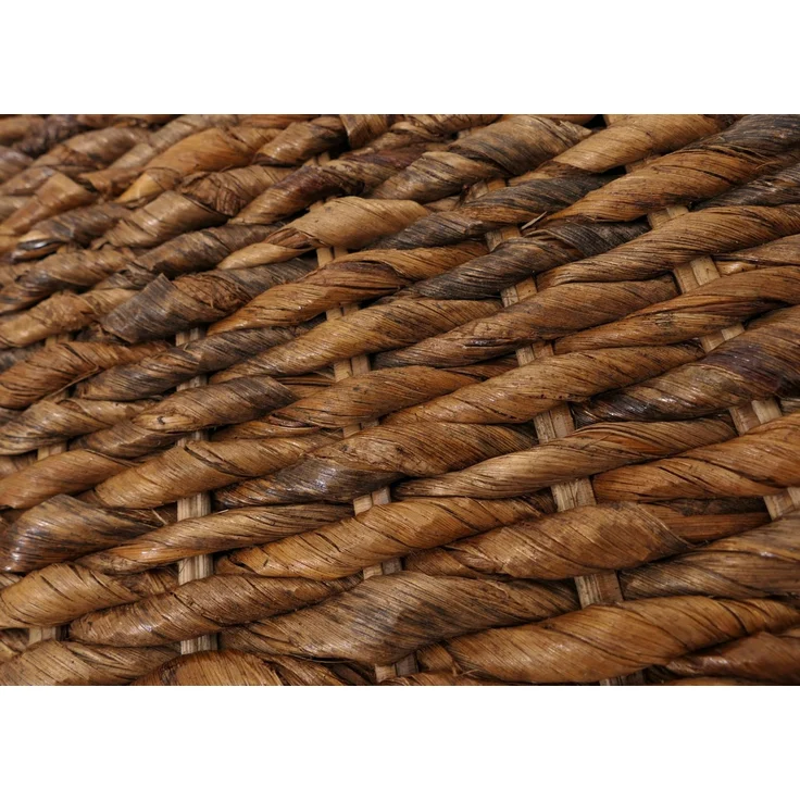 Beistelltisch Nachttisch Sitzhocker Lucca Rattan ~ Bananengeflecht – Bild 4