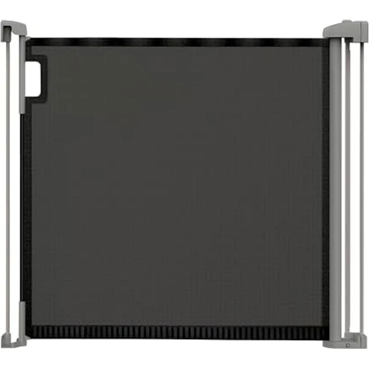 Summer by Ingenuity Die Thruway 52W - Haustier- und Kindergitter mit ausziehbarem Netz, für Öffnungen bis 132 cm, Befestigung mit Hardware, Installation an Wand/Türrahmen - Schwarz – Bild 1