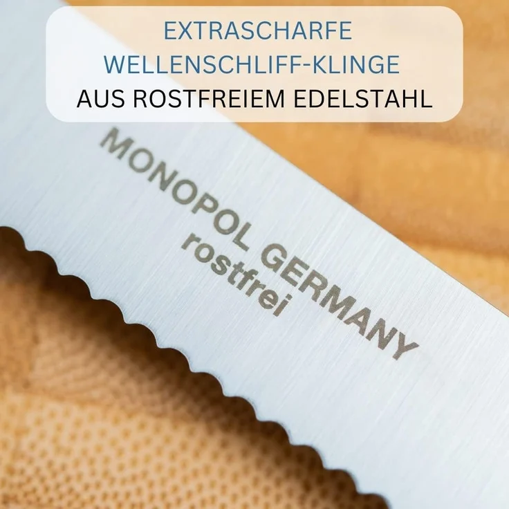 WESTMARK Allzweckmesser 2 Stk, »Profi« Monopol Edition, Vespermesser, Made in Germany, sehr scharf – Bild 2