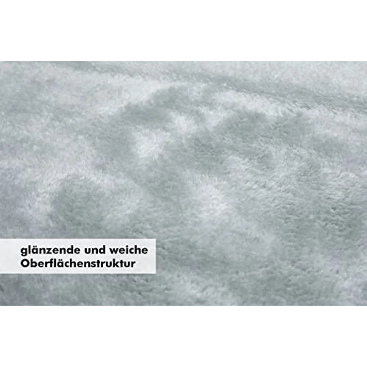 andiamo Lambskin Sitzkissen, Polyester, Hellgrau, rund 40 cm – Bild 8