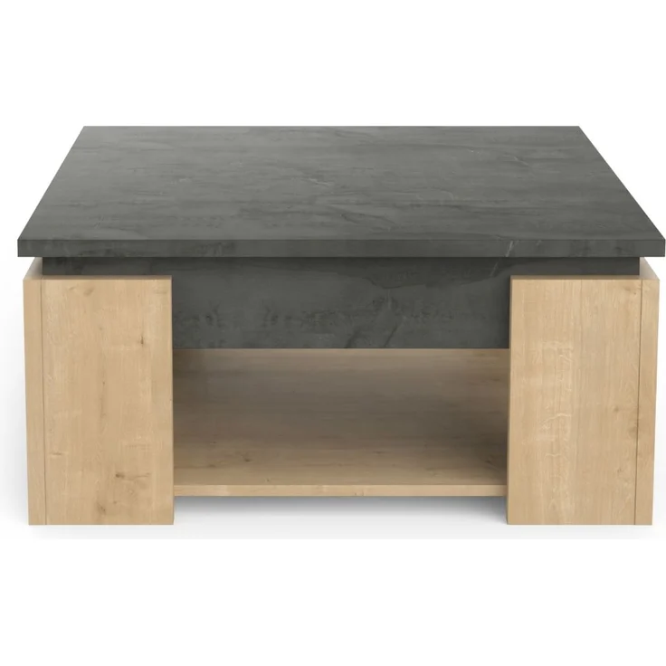 Calicosy Couchtisch L80 cm - AUSTIN - Helles Holz – Bild 3