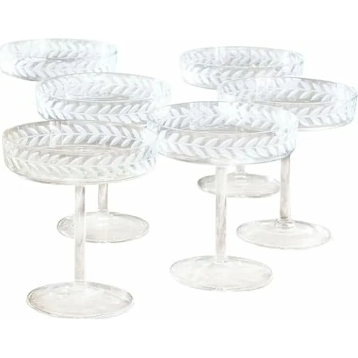 Mirabeau Glas Champagnerglas 6er Set Macomb klar, Glas