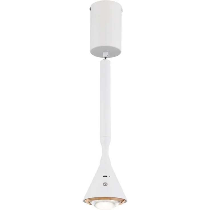 Akku Hängelampe Weiß dimmbar & Tageslicht, höhenverstellbar, Ø 10cm – Bild 5