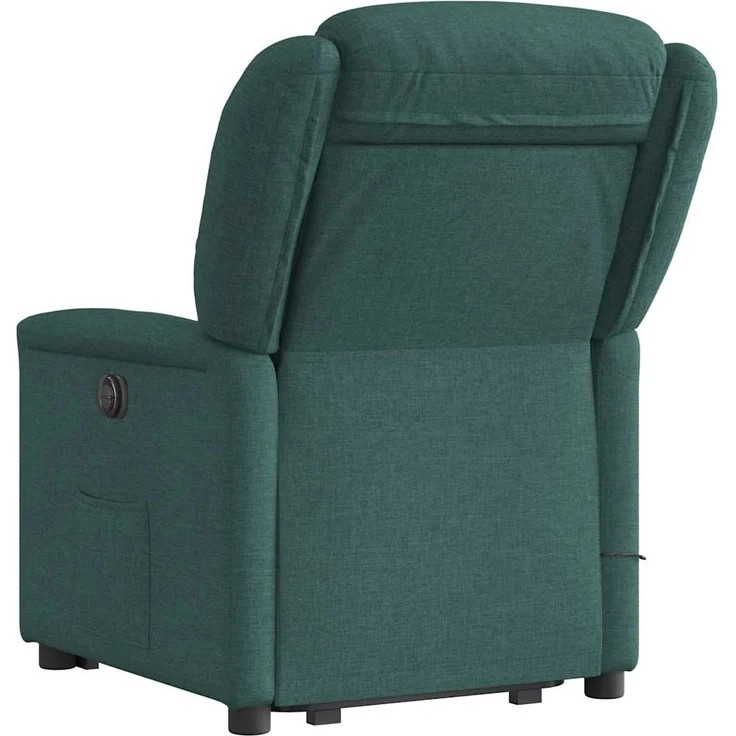 vidaXL Massagesessel mit Aufstehhilfe Dunkelgrün Stoff 3303210 – Bild 6