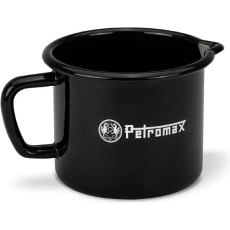 Emaille Milchtopf schwarz (1,0 Liter) - Petromax – Bild 1