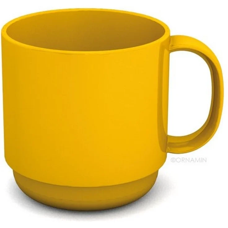 Ornamin Kinderbecher Kleiner/Großer Henkelbecher, Tasse, Kunststoff, Bisphenol-A-frei, Stapelbar – Bild 3