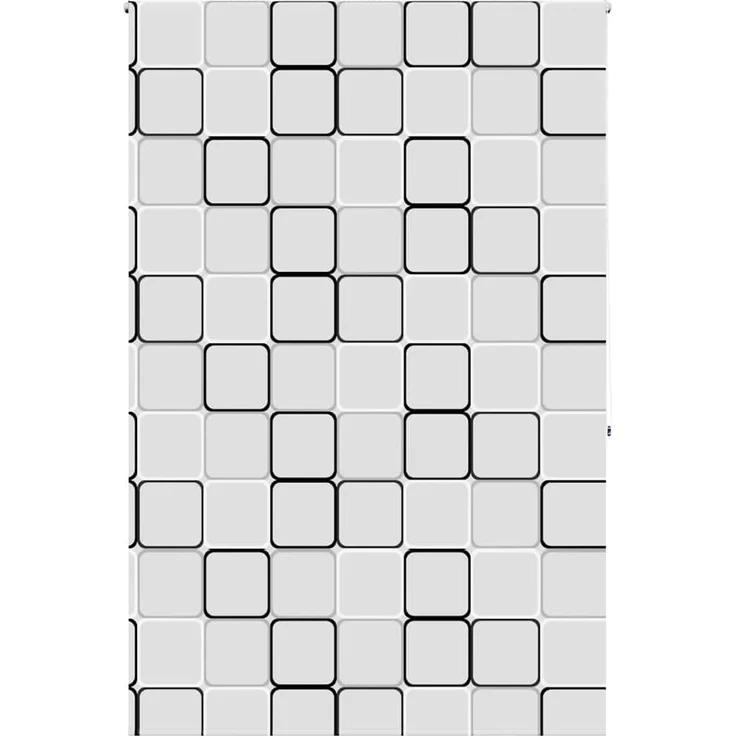 vidaXL Duschrollo 150x240 cm Stoffbreite 146 cm 4014929 – Bild 2