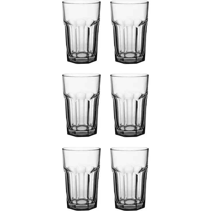 Hermia Concept 'LV-ARA265F' Gläser-Set (6-teilig), Transparent, 8,3 x 8,3 x 12,1 cm, 365 ml – Bild 4