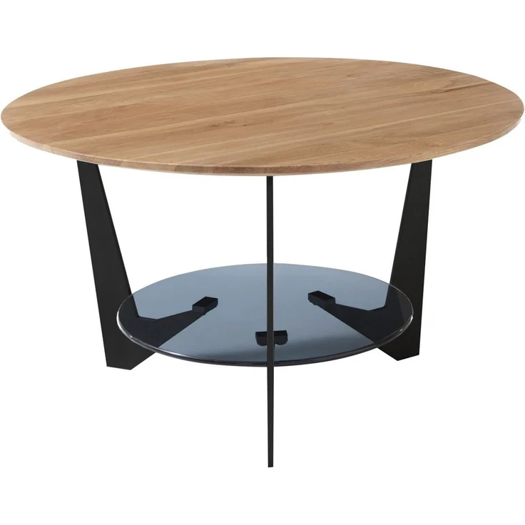 Couchtisch Cadiz - Eiche / Glas – Bild 2