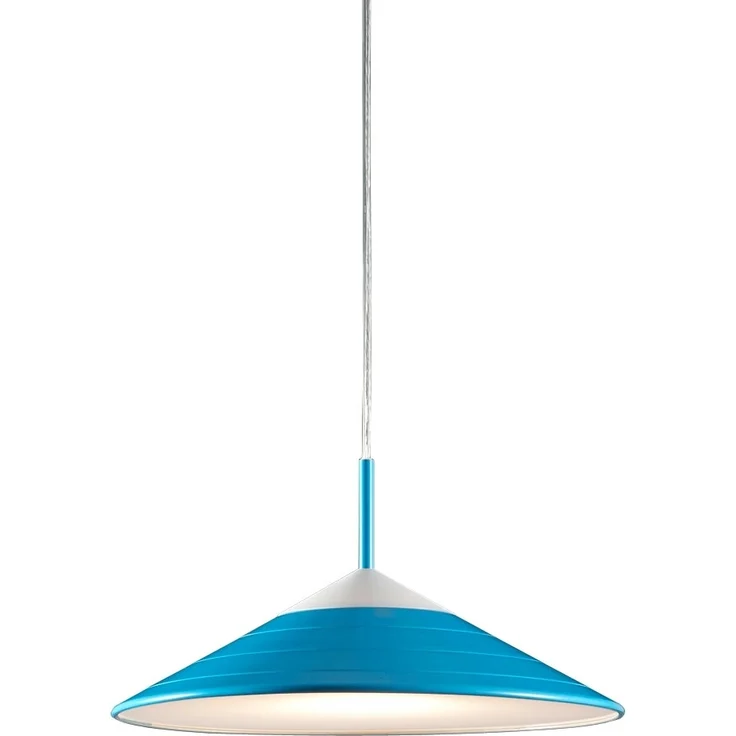 LED Hängeleuchte, Esszimmer, blau, warmweiß, H 150cm – Bild 7
