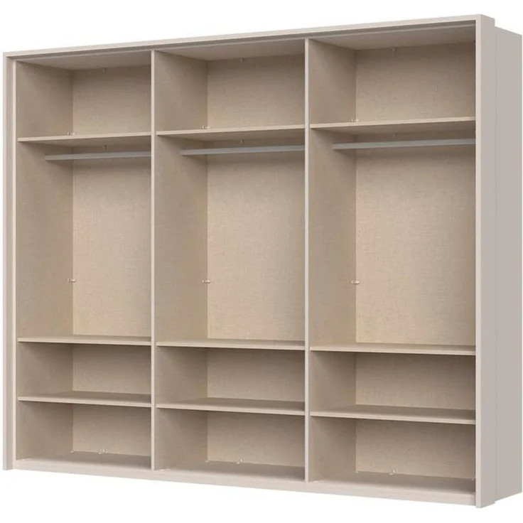 OTTO home Drehtürenschrank Opera Parsol-Glastüren, LED-Glasbodenbeleuchtung, mit und ohne Kranz Glastüren, UV-Lack, LED-Innenbeleuchtung, Soft-Close-Funktion – Bild 2