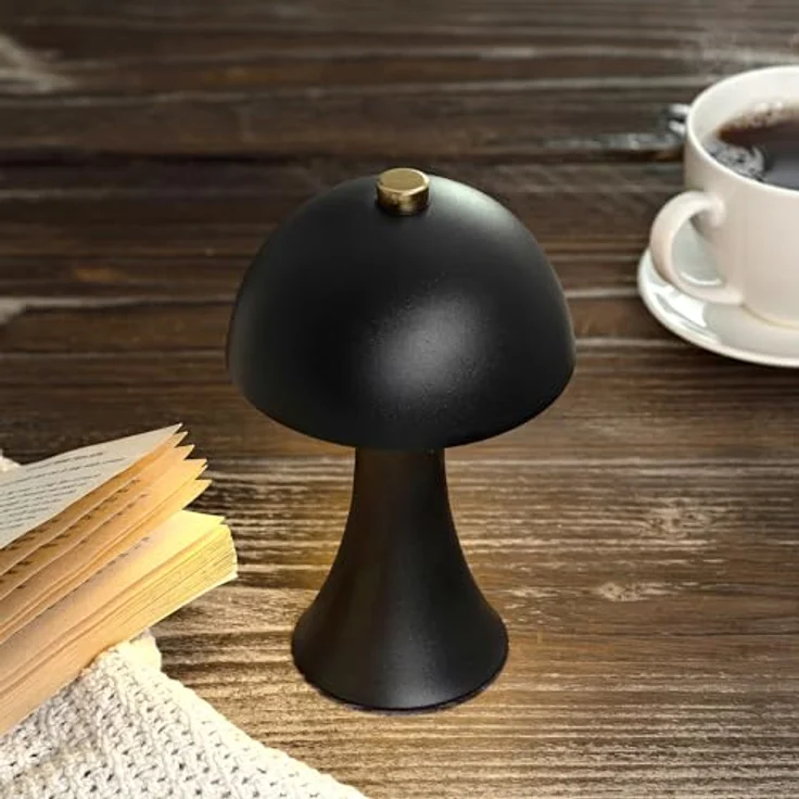 Idena Fado Touch, LED Tischlampe schwarz, dimmbar mit individuellen Lichtfarben – Bild 6