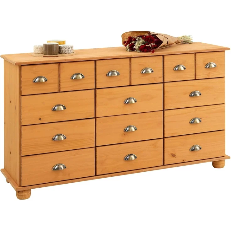 IDIMEX Kommode COLMAR, Schubladenschrank Kommode Apothekerschrank Sideboard mit 12 Schubladen – Bild 1