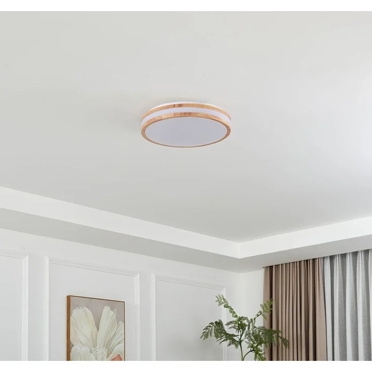 Lindby Deckenleuchten Emiva, LED 24 W gesamt, Farbwechsel warmweiß / tageslicht – Bild 4