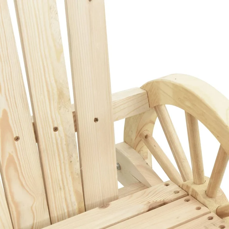 vidaXL Adirondack-Schaukelstuhl Massivholz Tanne 365093 – Bild 7