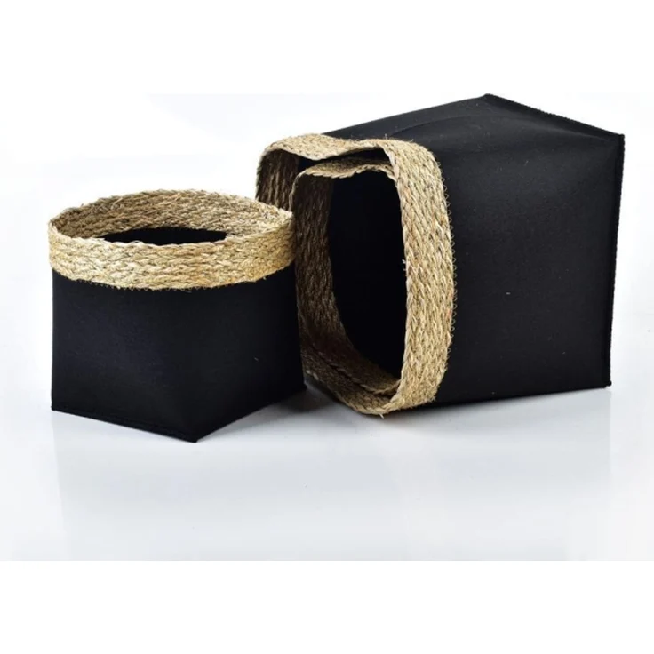 Mondex BALI SET OF 3 BASKETS L31xh28cm M28xh23cm S23xh20cm