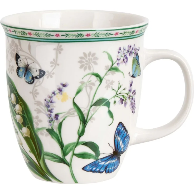 DUO Becher FLOWER DREAM, 650 ml, New Bone China Porzellan, in Geschenkbox – Bild 2