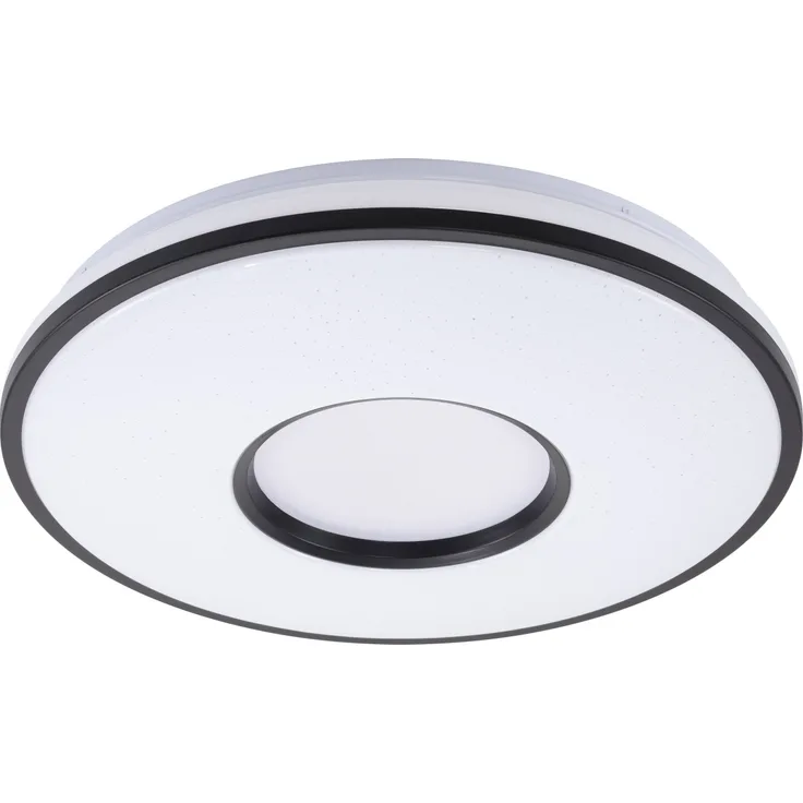 Megalight LED Deckenleuchte Shining Black Star 24W, 2000lm, Ø48cm