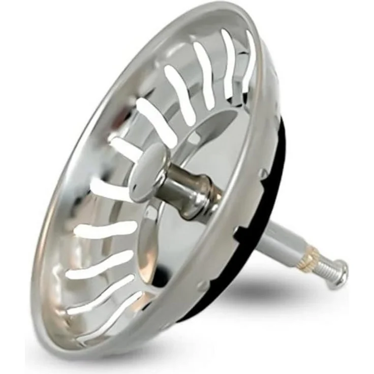 FELIXLEO Küchensieb Verstellbarer Waschbeckenstöpsel Sieb 82mm Edelstahl, (1-St) – Bild 4