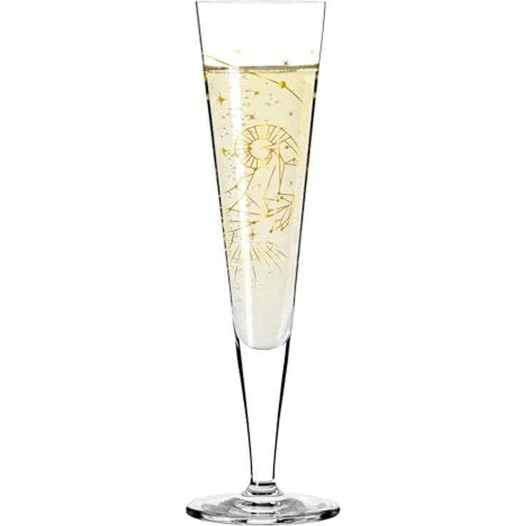 Ritzenhoff Astrologie Champagner 2 Widder Z. Mubaza H25 – Bild 5