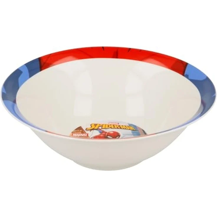 Spider-Man Snack Set 3 teilig aus Keramik mit Teller Schale und Tasse Geschenkbox – Bild 3