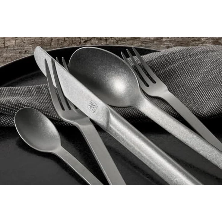 Zwilling Besteckset Minimale, 30-teilig, mattiert, rostfrei, Silber – Bild 7