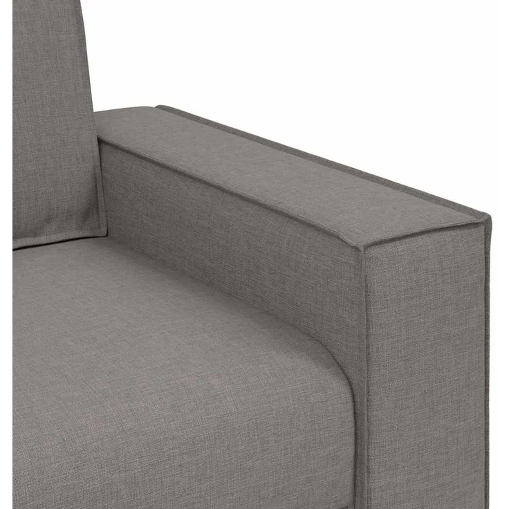 vidaXL 3-Sitzer-Sofa Taupe 180 cm Stoff 4104996 – Bild 6