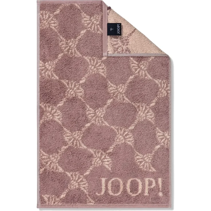 JOOP! Gästetuch Classic Frottierkollektion, 3er Pack - Walkfrottier Rosa Cornflower 30x50cm – Bild 2