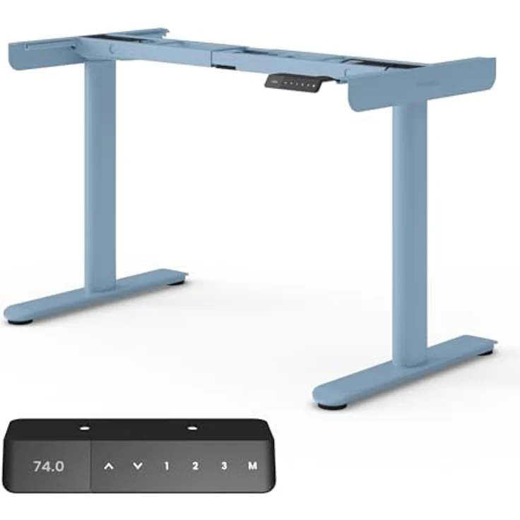 Ergotopia Schreibtisch Desktopia One (elektrisch höhenverstellbarer Schreibtisch Gestell), elektrisch höhenverstellbares Tischgestell – Bild 1