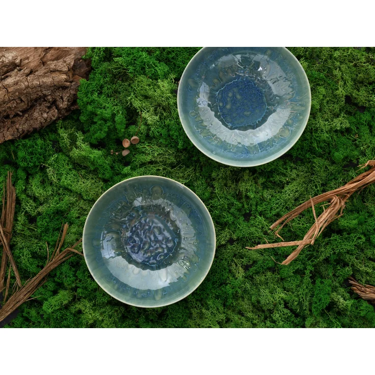 Yuki Grün-blau, Salatschüssel 2-tlg (mo) – Bild 5