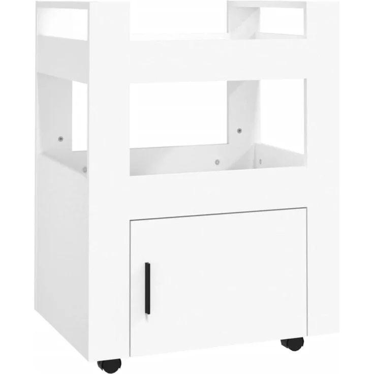 vidaXL Küchenwagen Weiß 60x45x80 cm Holzwerkstoff 816824 – Bild 8
