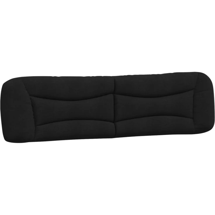 vidaXL Kopfteil-Kissen Schwarz 200 cm Stoff – Bild 4