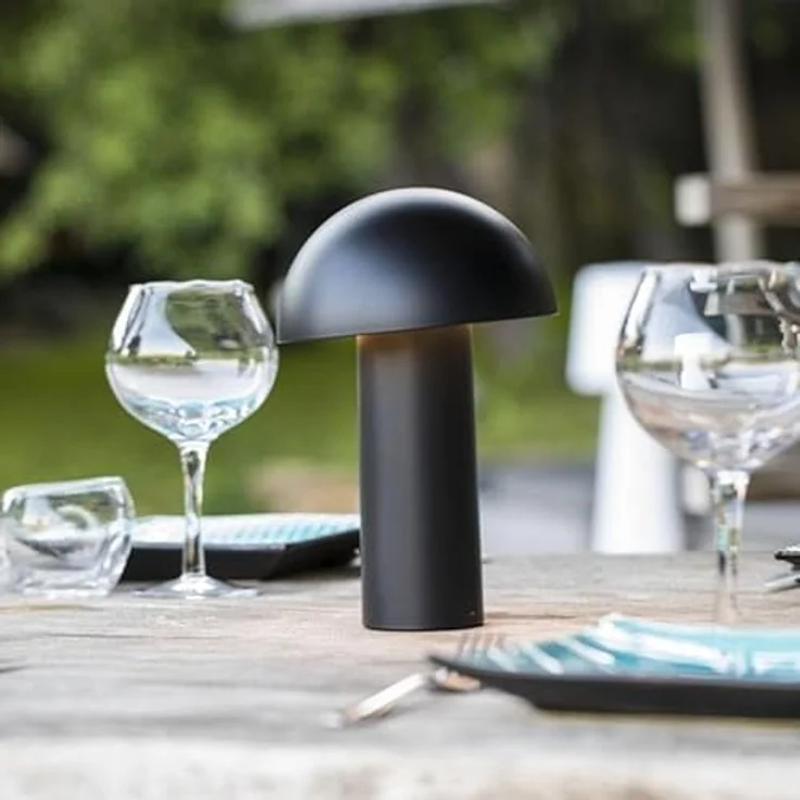 LUMISKY Tod Black, LED Nachttischlampe mit dimmbarer warmweißer Beleuchtung, 280 mm, schwarz, kabellos, bis zu 5 Stunden Laufzeit – Bild 5