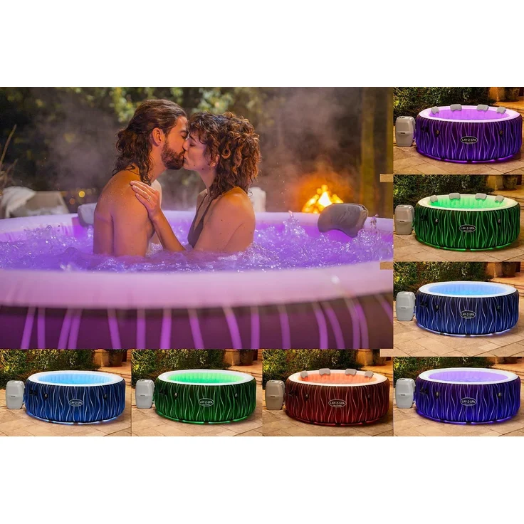 Bestway 'Lay-Z-Spa Hollywood AirJet Ø 196x66 cm', Whirlpool, aufblasbar – Bild 9
