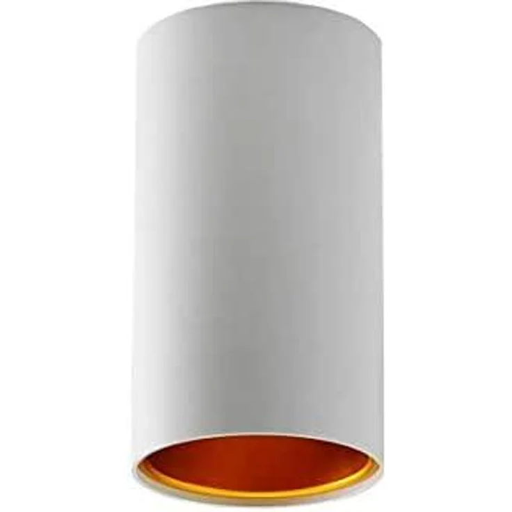 Deckenspots weiß D-70mm GU10 IP20 Röhre goldenes Auge – Bild 1