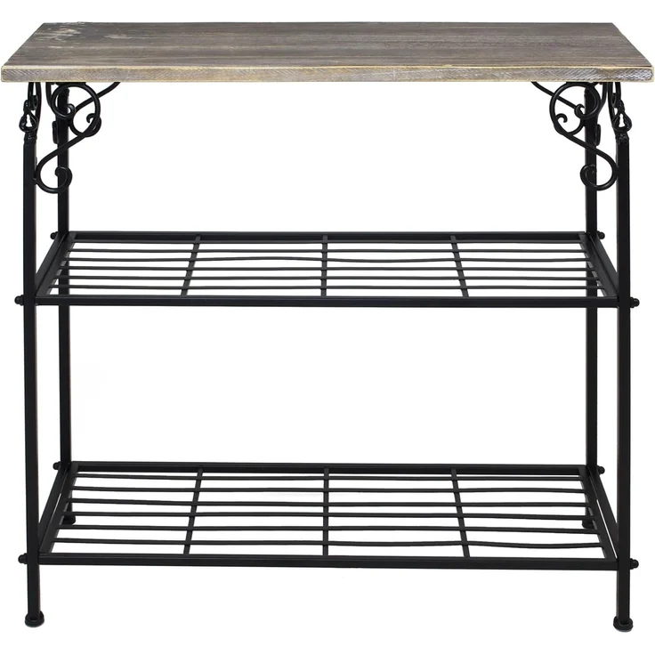 Metallregal "Bordeaux" Standregal Ablageregal Bücherregal Terrassenregal – Bild 4