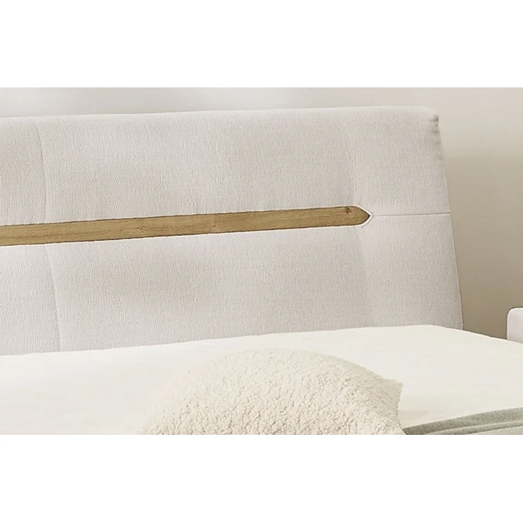 Jockenhöfer 'Hetty Mix' Boxspringbett, 180x200 cm, Chenille Beige – Bild 1