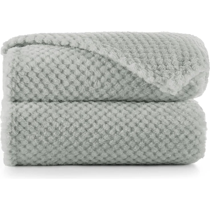 Wohndecke Decke Microfaser Wohndecke Tagesdecke Fleece, DecoKing, weich sanft kuschelig skandinavischer Stil – Bild 1