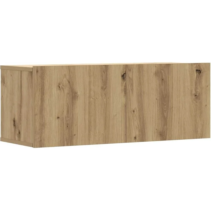 vidaXL 6-tlg. TV-Schrank-Set Wandmontage Artisan-Eiche Holzwerkstoff 3328990 – Bild 3