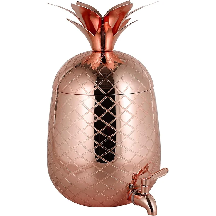 Echtwerk Ananas Getränkespender 4,7L Kupfer