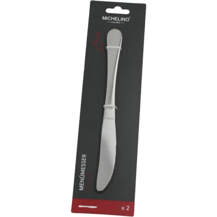 MICHELINO 2-tlg. Serie Emilia Edelstahl Mehrzweck Menümesser