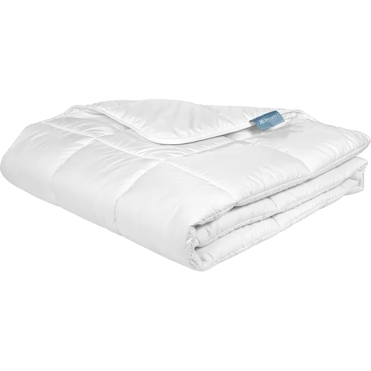 XDREAM Microfaserbettdecke Anti Milben Decke in 135x200 oder 155x220 cm, Füllung: Hochwertige Hohlfaserfüllung, Bezug: samtig weiche Microfaser mit Sanitizedausrüstung, Wärmeklassen: 4-Jahreszeiten, Sommer, Ganzjahres -und Winterbettdecke