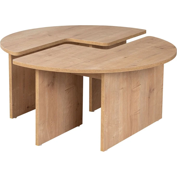 Couchtisch, 'Moira', 41 x 90 x 90, Eiche – Bild 7