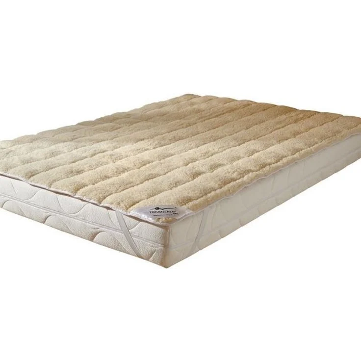 Matratzenauflage Nature Lammflor Unterbett Wende-Matratzenauflage TRAUMSCHLAF – Bild 4